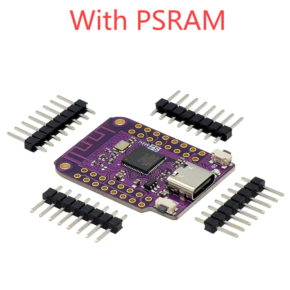 ESP32 S2 Mini V1.0.0 WiFi Ontwikkelbord met 4MB FLASH en 2MB PSRAM