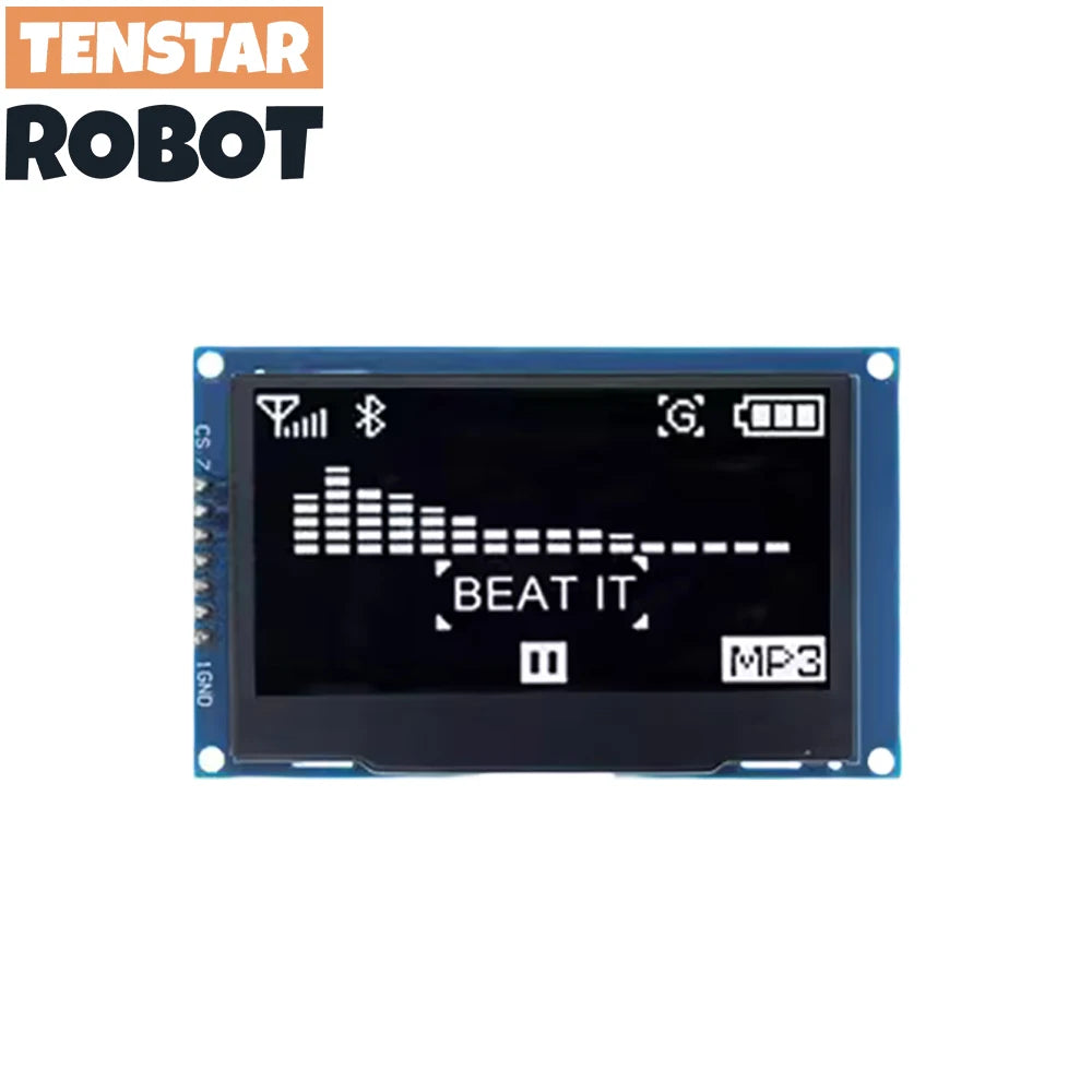 2,4" OLED Display Module SSD1309 128x64 met IIC I2C SPI Interface