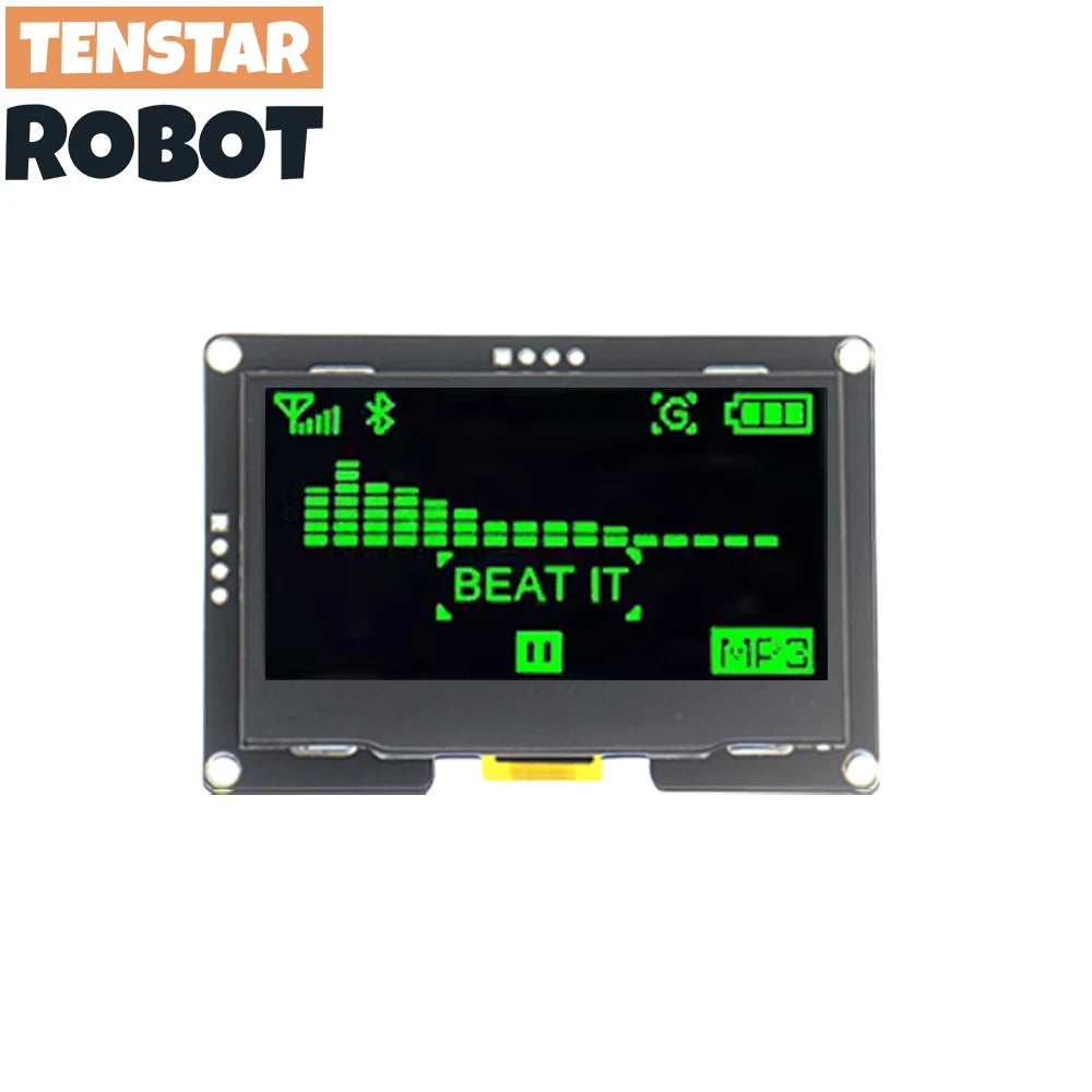 2,4" OLED Display Module SSD1309 128x64 met IIC I2C SPI Interface