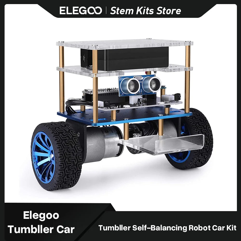 ELEGOO Tumbller Zelfbalancerende Robotauto Kit voor Arduino en STEM