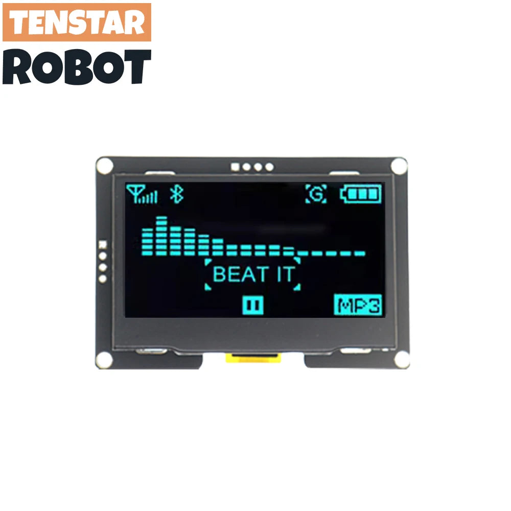 2,4" OLED Display Module SSD1309 128x64 met IIC I2C SPI Interface